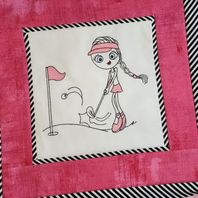 Swirly Girl Golf Set